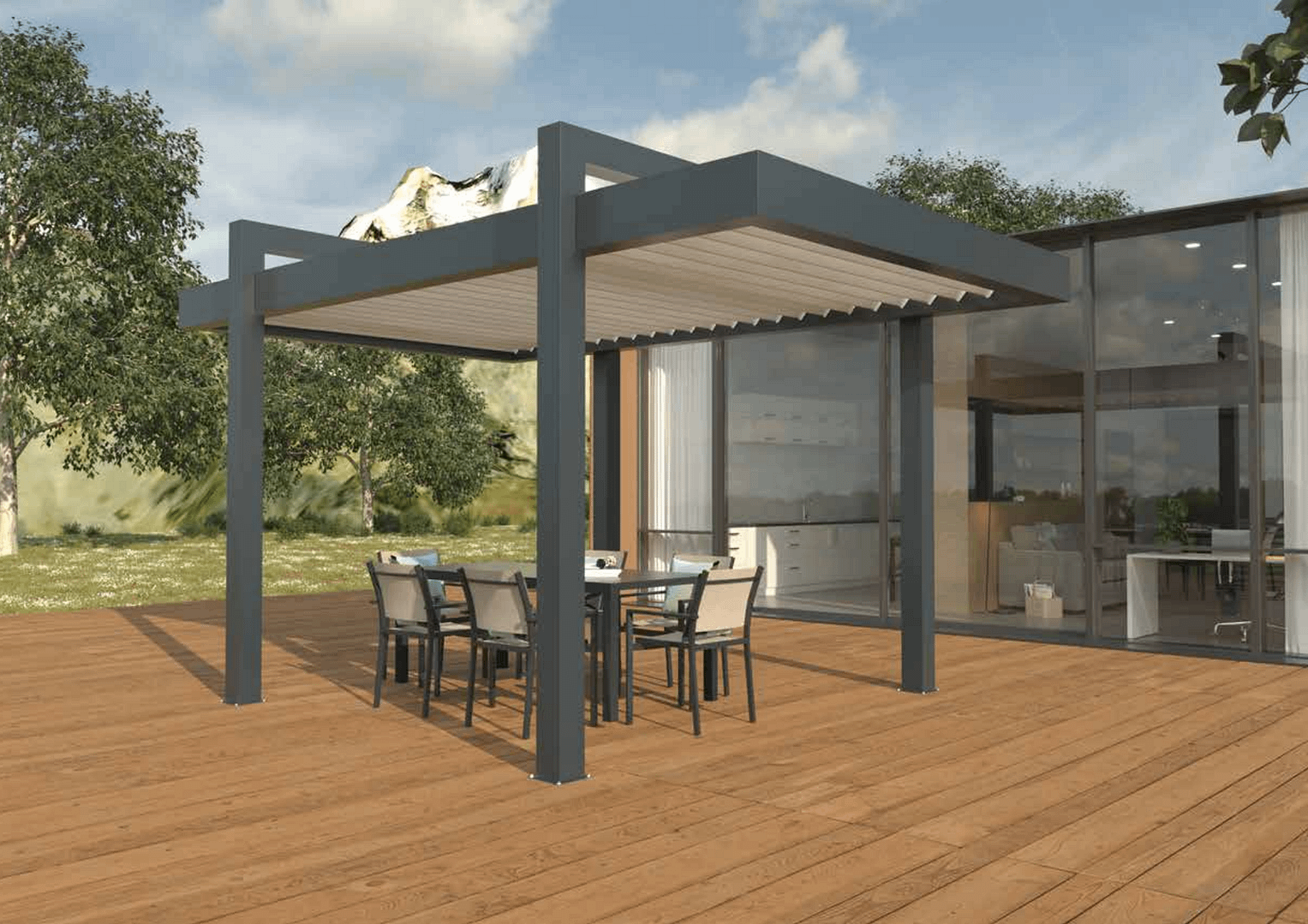 Pérgola Bioclimática Roma Pérgola Bioclimática Roma