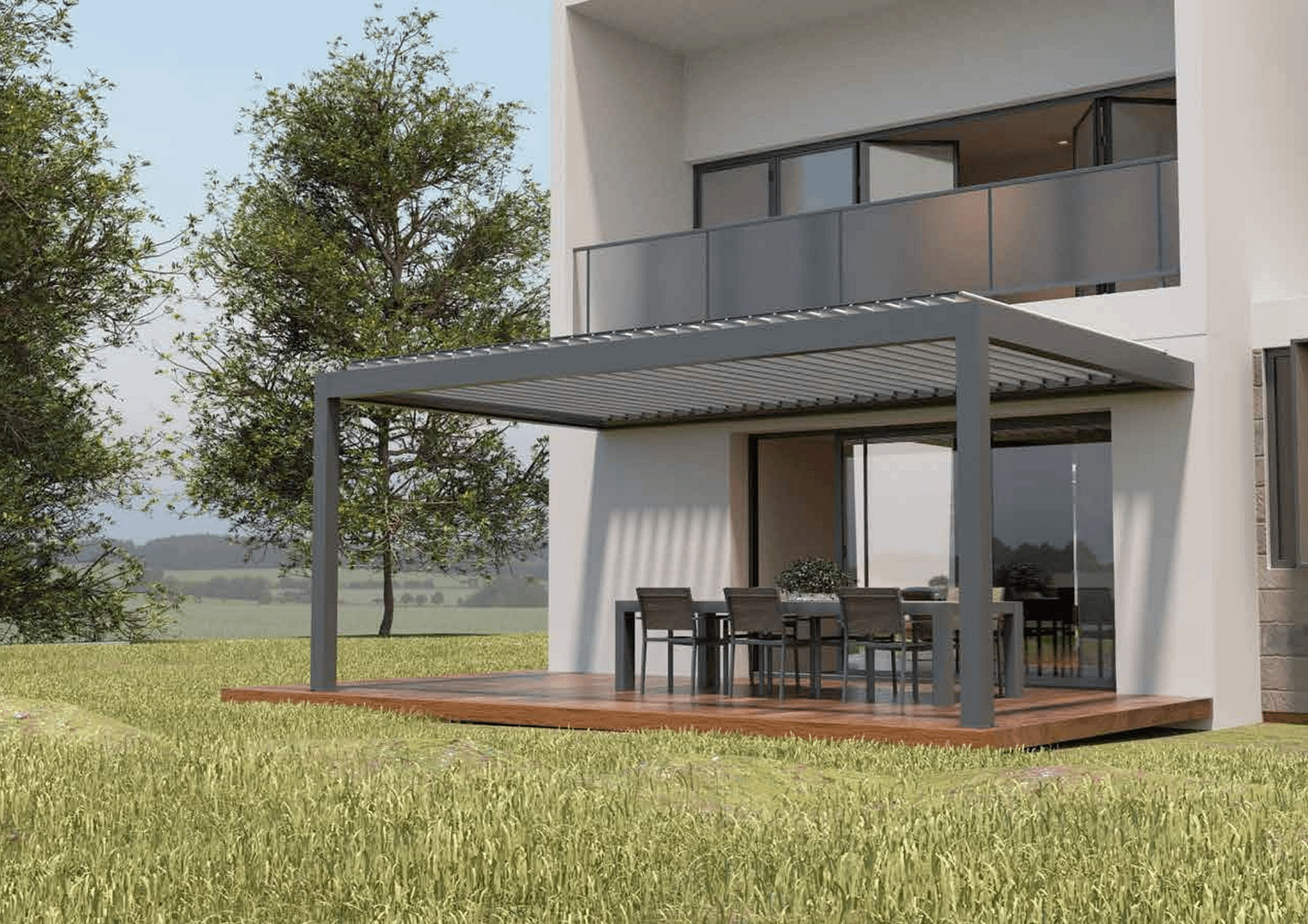 Pérgola Bioclimática Madrid Eco Pérgola Bioclimática Madrid Eco